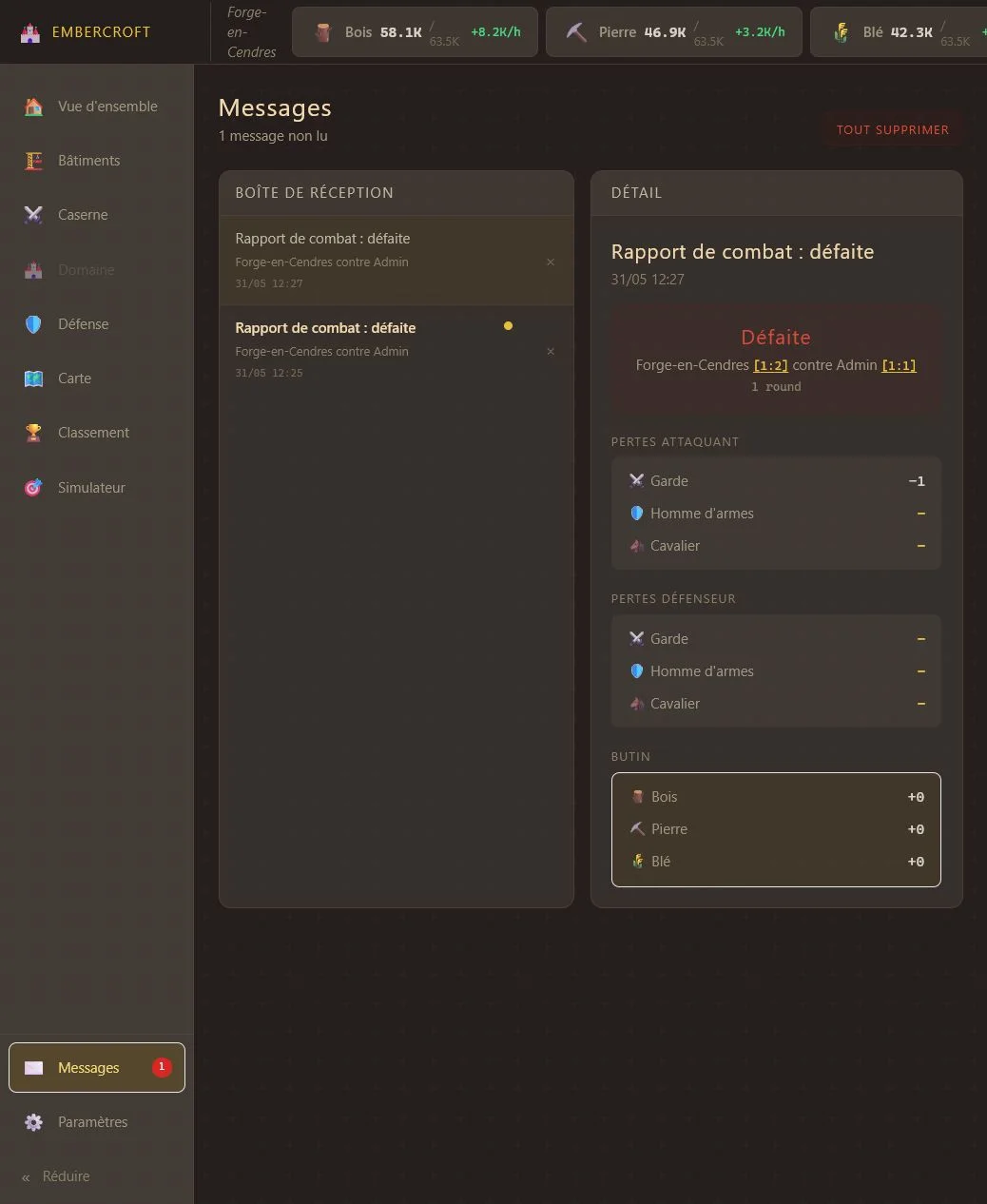 Raids and detailed combat